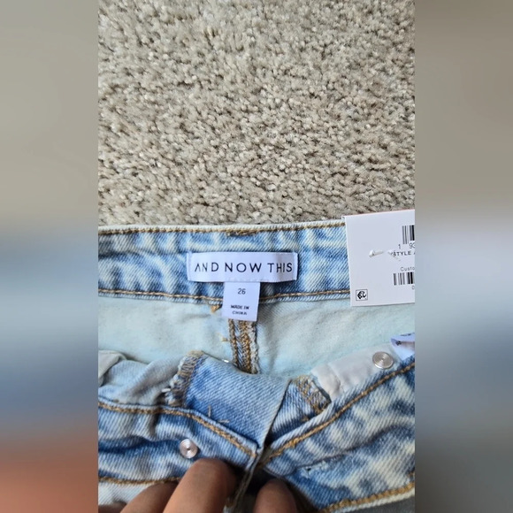 90's Cut Off Short Highrise Size 26 - Picture 5 of 7